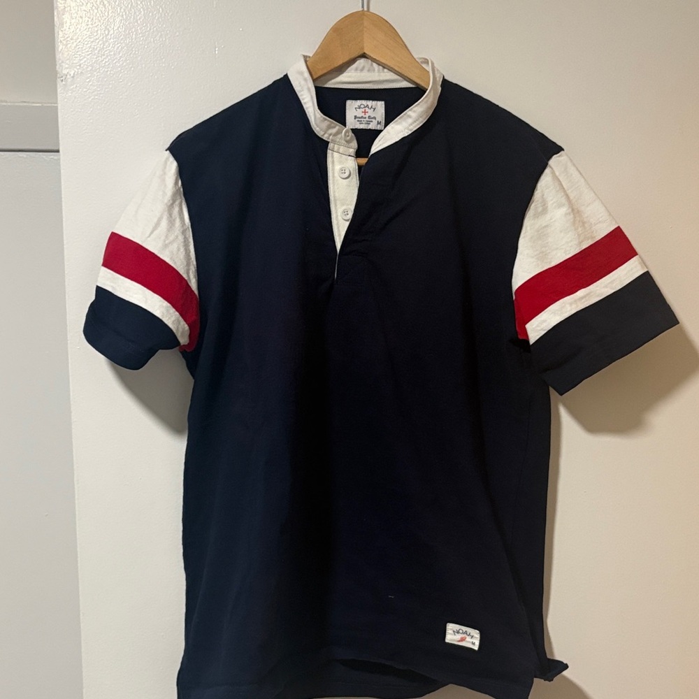 Noah NY | Practice Cloth Band Collar Henley